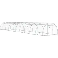 Syfax Kippenhuis, model Silber, afmetingen 1000 x 150 x 100 cm, gemaakt van verzinkt staal