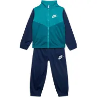 Nike Joggingpak 'ESSENTIALS' navy / cyaan blauw / petrol / wit