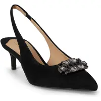 Ralph Lauren Slingpumps 'LOLAH' zwart