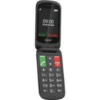 Gigaset GL40, Flip telefoon, Single SIM, 7,11 cm (2,8 inch), 0,3 MP, 1400 mAh, Zwart