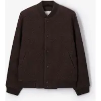 Sissy-Boy Donkerbruine wollen bomber jack | Maat: L