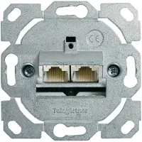 Telegärtner 100022944 Netwerkdoos Inbouw (in muur), Kabelgoot Inzet CAT 6A