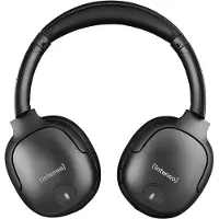 Intenso O400HA (zwart, Bluetooth 5.3, 3,5 mm aansluiting, actieve ruisonderdrukking)