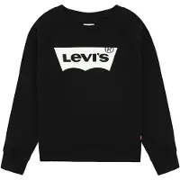 Levi's Girls Key Item Logo Crew Black Maat: 16Y | Truien Outlet | kids | Zwart