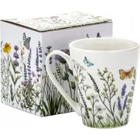Marco polo Porseleinen Mok 330ml - Bloemen & Vlinders - Perfect Cadeau