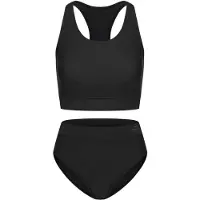 Slazenger Dames/Dames Xtra Life Lycra Bikiniset (Zwart)