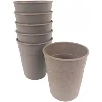 Klaus 6x Bamboe Bekers 350ml - Duurzaam & Herbruikbaar