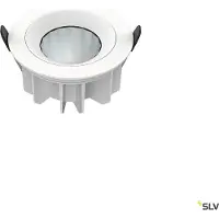 SLV LED Armatuur | 10W 4000K 1550lm 840 IP54 | DOWNLIGHT P