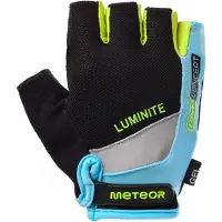 Meteor Gel GX38 - Fietshandschoenen - XXL, blauw-groen