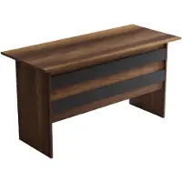 Skye Decor , Vo1-Ba, Bureau, Notenhout, 100% melaminecoating op spaanplaat, 140 x 60 x 73,8 cm