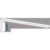 Keuco Edition 11 - Handdoekhouder, lengte 34 cm, chroom 11122010000