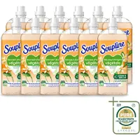 Soupline 12 x - Wasverzachter - Oranjebloesem - 52 Wasbeurten - 1.3L - Wasstrips - Wasverzachter - Plantaardige Zachtheid - Oranje Bloesem - Zachte Was - Natuurlijke Zachtheid