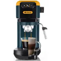 Ariete espressomachine met filterhouder, geel