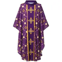 Merkloos Elzusha - Unisex Kerk Robe voor Priesters en Clerus