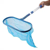Merkloos Leaf Skimmer - Vijvernet - Effectieve reiniging - Telescoopstang - Pool net - Geschikt voor zwembad en vijver