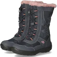 Lico Snowboots 'Cathrin' donkerblauw / oranje / rosa