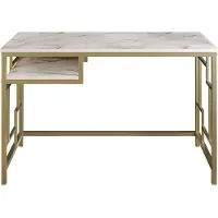 Skye Decor , Victory - Goud, Bureaus, Goud, 120 x 75 x 60 cm