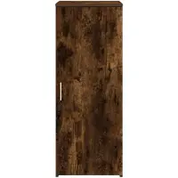 vidaXL Opbergkast 40x45x103,5 cm bewerkt hout gerookt eikenkleur