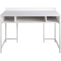 Skye Decor , Tumata - Wit, Bureau, Wit, 100% melaminecoating op spaanplaat, 119,5 x 62 x 65,2 cm
