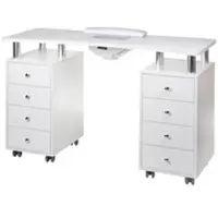 Beauty System Manicured tafel + afzuigsysteem BD-3425+P, wit