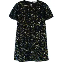 Name It Kids Jurk 'NKFRUNICA' geel / zwart