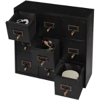 OEM Houten ladeblok – 9 laden – Ruimtebesparend ontwerp – Duurzaam hout met metalen knoppen