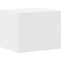 vidaXL Wandkast 50x42,5x40 cm bewerkt hout wit