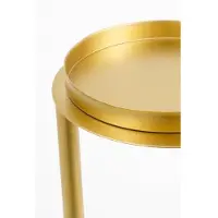 Mica Decorations Kandelaar Roba Goud D 15 H 48 Cm