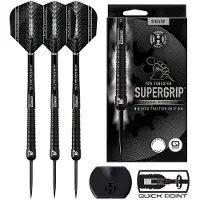 Harrows Supergrip Black Quick Point 90% - Dartpijlen