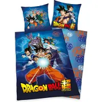 Herding dekbedovertrek Dragonball Super, 135x200 cm, renforceerkatoen, 80/80 + 135/200 cm