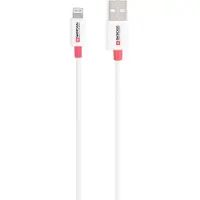 Skross SKCA0004A-MFI120CN USB-kabel USB 2.0 USB-A stekker 1.20 m Wit Rond