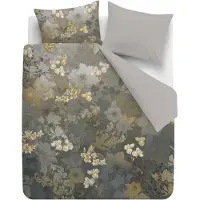 Kardol Flornatus dekbedovertrek - Lits-Jumeaux - 240 x 200/220 cm - Olive Green