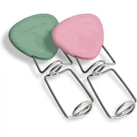 Light My Fire Grandpa's FireFork BIO 2 stuks, groen/roze 2023 Camping kookgerei