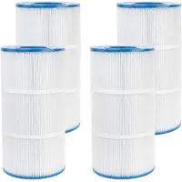 Merkloos Omgoods - Set van 4 Vervangende Filtercartridges voor Zwembaden