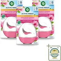 Air Wick 3 x – Luchtverfrisser – Deco Sphere Magnolia & Kersenbloesem – 75 ml - Wasstrips - Luchtverfrisser - Geur - Bloemige Geur - Magnolia - Kersenbloesem