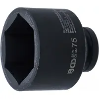 Bgs Dopsleutel + dopmoer, Power Socket Zeskant Aandrijving Vierkantaandrijving 25 mm (1") SW 75 mm (75 mm)