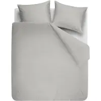 Beddinghouse Lush dekbedovertrek - Lits-Jumeaux XL - 260 x 200/220 cm - Grijs