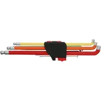 Ks Tools 151.4430, 9 stuks, staal, chroom, conform DIN ISO 2936, 560 g