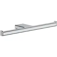 Hansgrohe AddStoris dubbele wc-rolhouder chroom