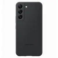 Samsung Galaxy S22 Siliconen Back Cover Zwart