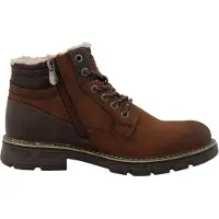 Tom Tailor Veterboots beige / bruin / donkerbruin / grijs