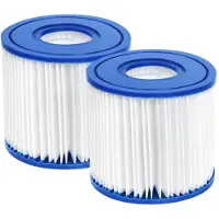 Merkloos Solidchoice - 2 Filtercartridges voor Zwembadpompen