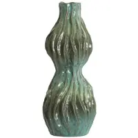 Light & Living - Vaas VANIA - Blauw - 16.5x15.5x39 cm