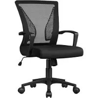Merkloos Solidchoice - Ergonomische Bureaustoel met Verstelbare Hoogte