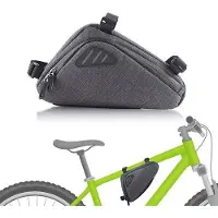 OEM Waterdichte fietstas - Fietstas voor het frame - Waterdichte fietstas - Driehoekige fietstas voor het frame - Geschikt voor mountainbikes, racefietsen, grote capaciteit, accessoires - Grijs