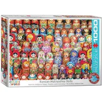 Eurographics Russische Matroesjka-poppen, 1000 stukjes