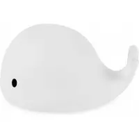 Flow nachtlampje Moby walvis wit 16,5 cm