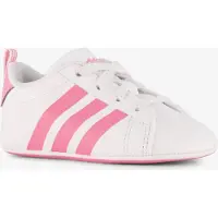 Adidas Grand Court Crib baby baby sneakers wit roze maat 19