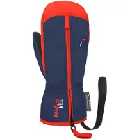 Reusch Want Kids Ben Mitten Dress Blue / Cherry Tomato-5 - 6 jaar