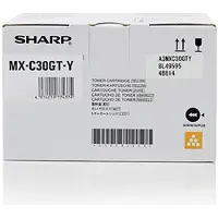 Sharp Toner MX-C30GTY Geel